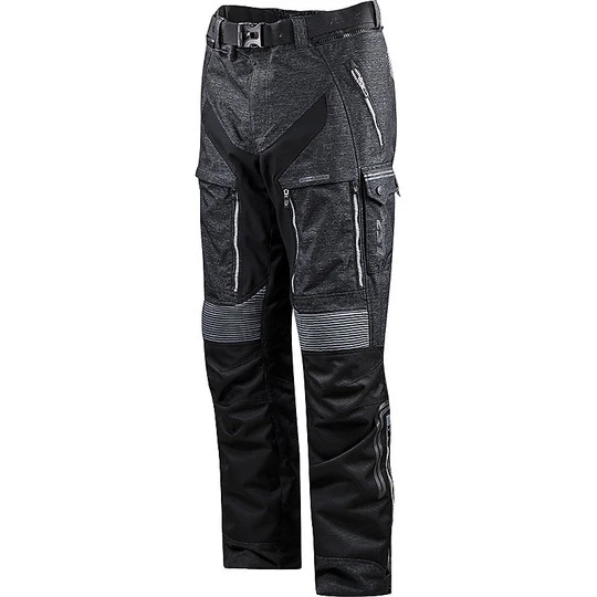 Meilleur prix 👍 Pantalon Moto Technique LS2 Nevada Man Triple Layer Noir Jaune Certifié 👏 – Image 3