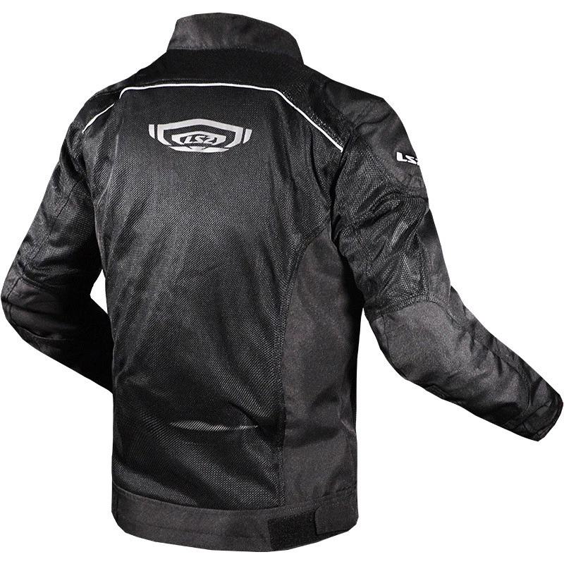 Top 10 👏 Veste De Moto D'été Perforée Ls2 Airy CE Noire 🔥 – Image 2