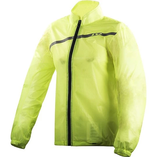 Vente flash 🎉 Veste De Moto Imperméable LS2 Commuter Lady Jaune Fluo 🛒