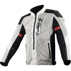 Tout neuf 😉 Veste De Moto Technique D'été LS2 Alba Man Certifiée Gris Clair 🔔