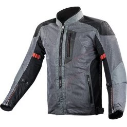 Grosses soldes ✨ Veste De Moto Technique D'été LS2 Alba Man Certifiée Gris Foncé 🥰
