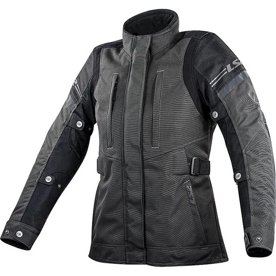 Tout neuf 😍 Veste De Moto Technique LS2 Petrol Lady Certifiée Gris Foncé 🤩