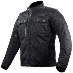 Coupon 💯 Veste De Moto Technique LS2 Vesta Man Black Vintage Certified ⭐
