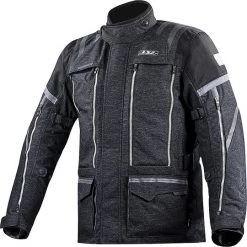 Meilleure affaire 🌟 Veste Moto LS2 Nevada Man WP Triple Layer Certified Noir Gris 🤩