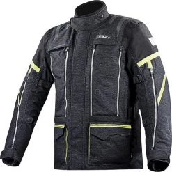 Meilleur prix 🎉 Veste Moto LS2 Nevada Man WP Triple Layer Certified Noir Jaune Fluo ✨