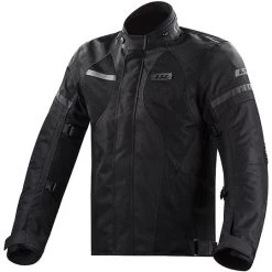 Promo 💯 Veste Moto Technique LS2 Dart Man WP Triple Layer Black Certified 👏