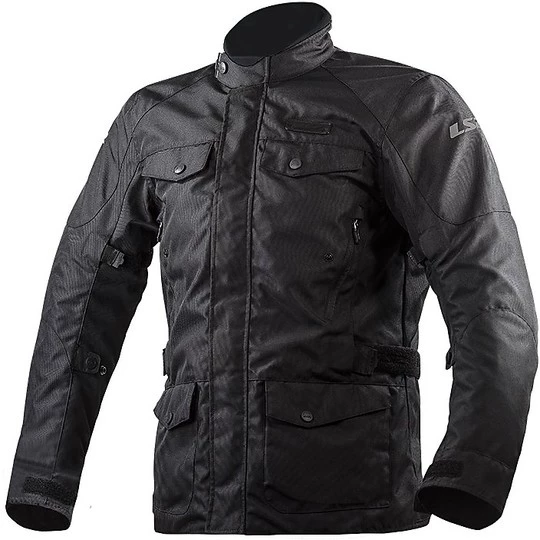 Nouveau 💯 Veste Moto Technique LS2 Metropolis Man WP Certified Black ⭐