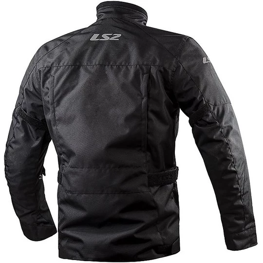 Nouveau 💯 Veste Moto Technique LS2 Metropolis Man WP Certified Black ⭐ – Image 2