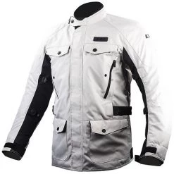 Promo ⭐ Veste Moto Technique LS2 Metropolis Man WP Ligth Grey Certified 🌟